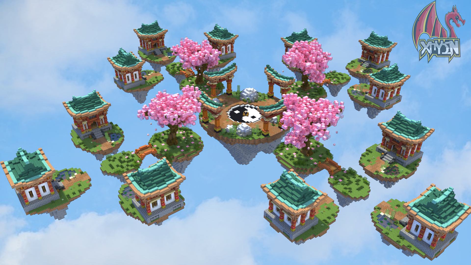 【地图资源】[未测试]主题天空地图包-Themed SkyWars Map Pack